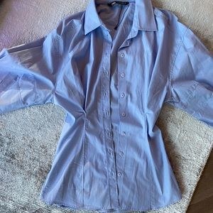 Zara fitted poplin shirt - XS and never worn